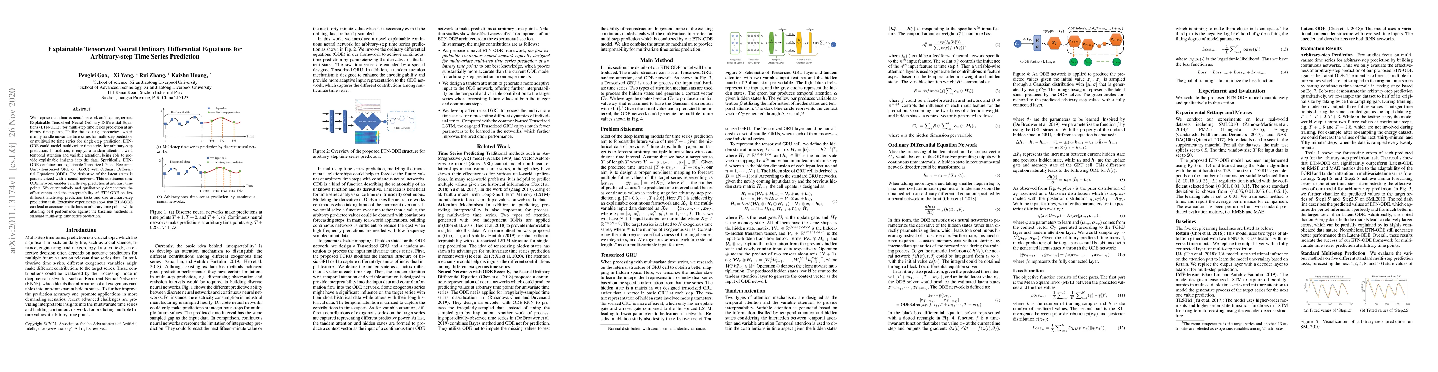 Thumbnail for Explainable Tensorized Neural Ordinary Differential Equations
  forArbitrary-step Time Series Prediction