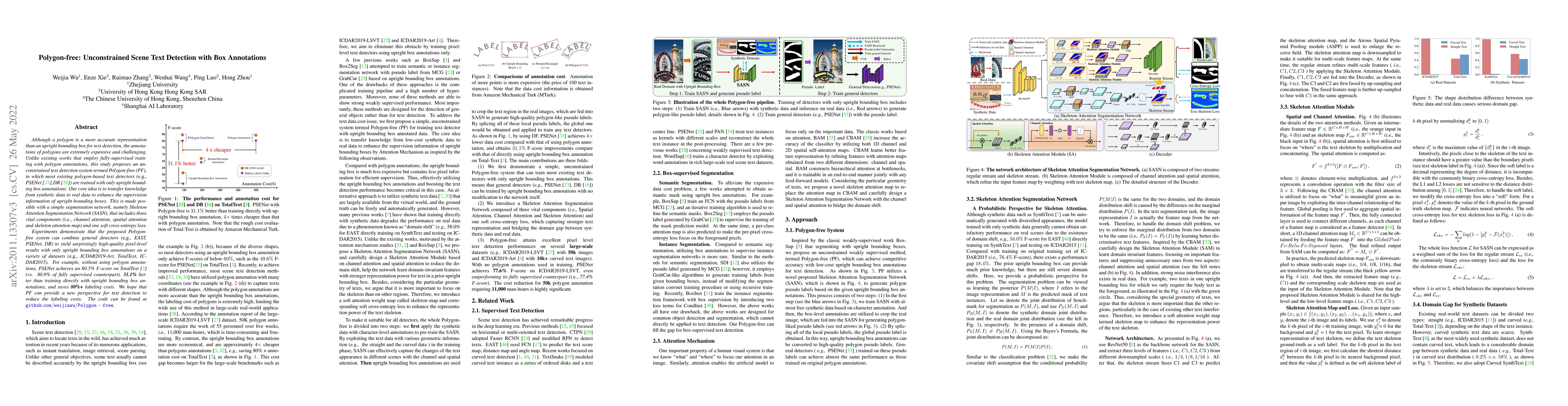 Thumbnail for Polygon-free: Unconstrained Scene Text Detection with Box Annotations