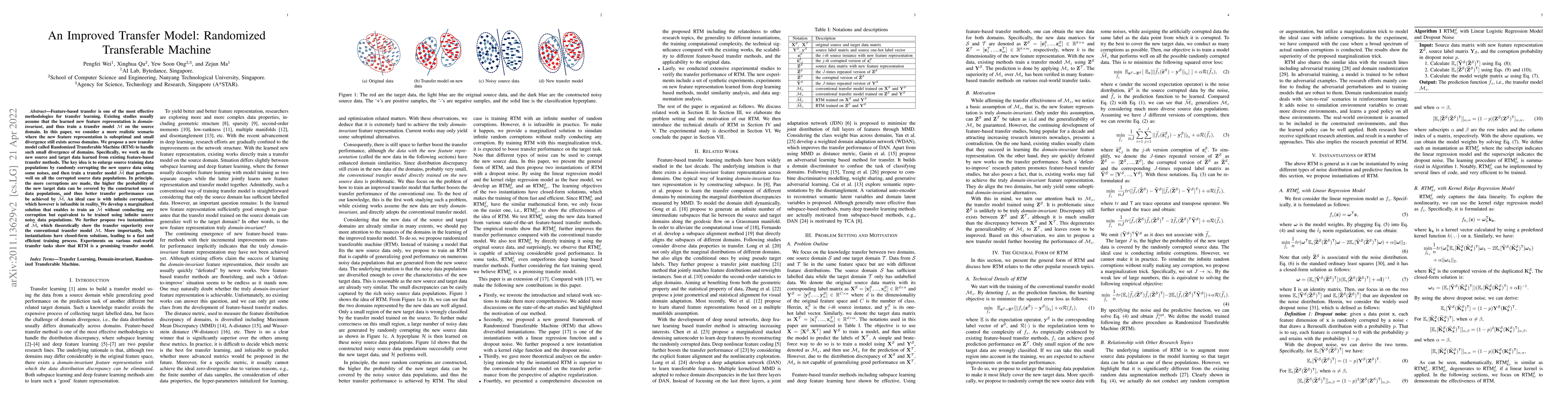 Thumbnail for An Improved Transfer Model: Randomized Transferable Machine