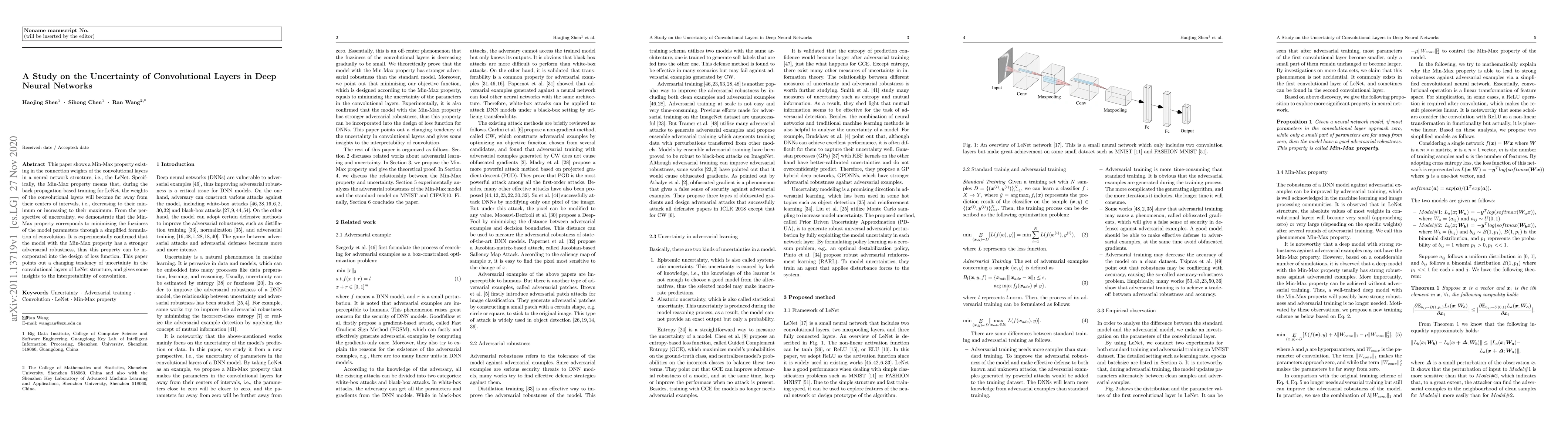 Thumbnail for A Study on the Uncertainty of Convolutional Layers in Deep Neural
  Networks