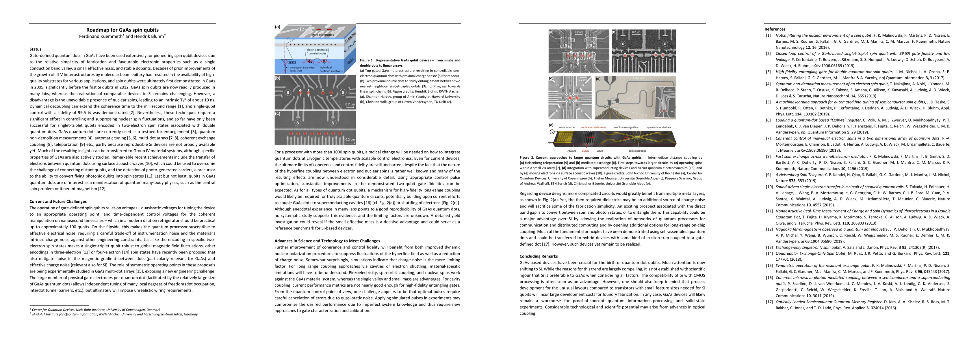 Thumbnail for Roadmap for gallium arsenide spin qubits