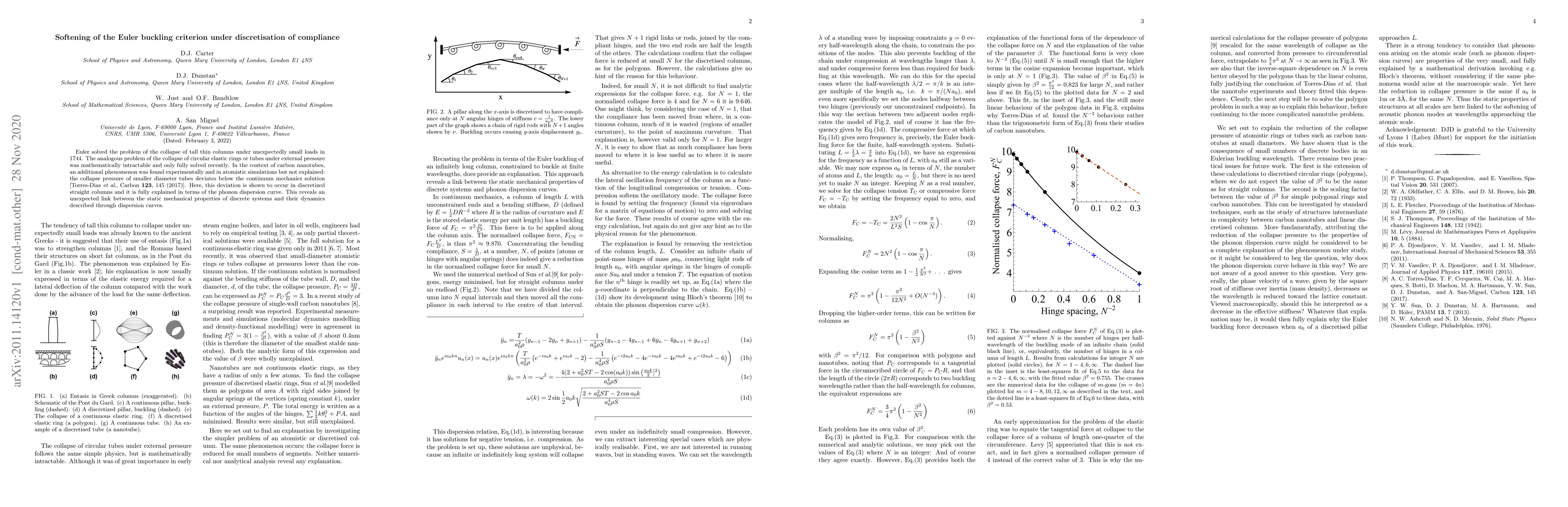 Thumbnail for Softening of the Euler buckling criterion under discretisation of
  compliance