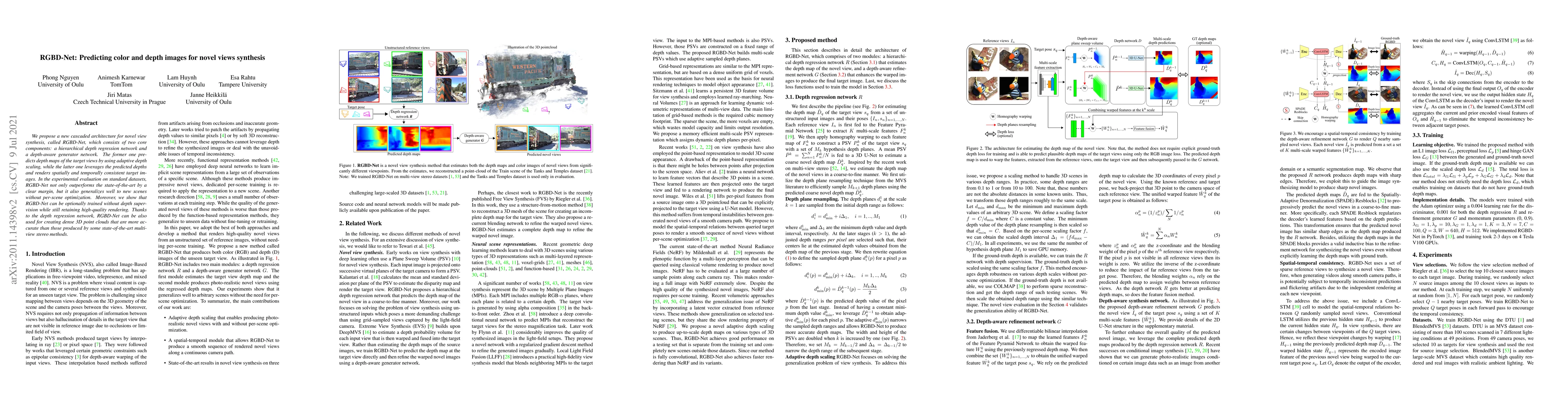 Thumbnail for RGBD-Net: Predicting color and depth images for novel views synthesis