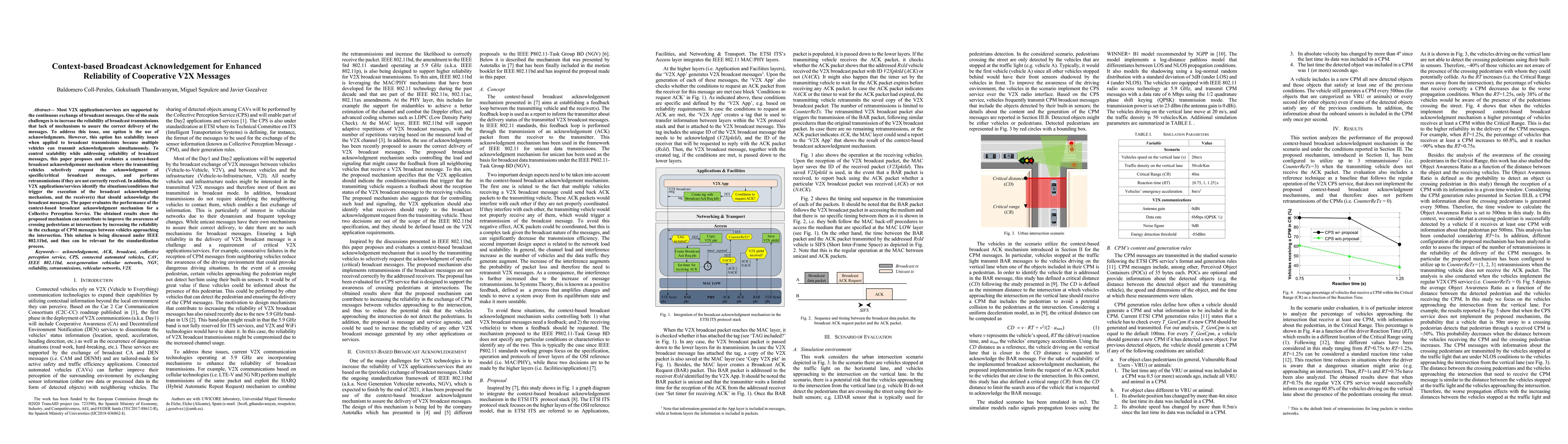 Thumbnail for Context-based Broadcast Acknowledgement for Enhanced Reliability of
  Cooperative V2X Messages