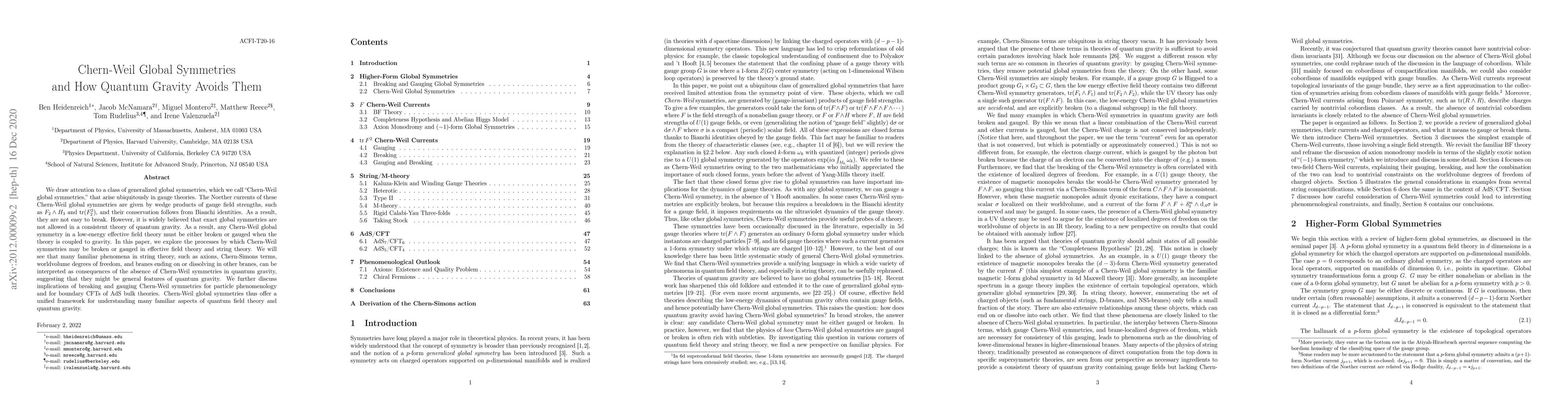 Thumbnail for Chern-Weil Global Symmetries and How Quantum Gravity Avoids Them