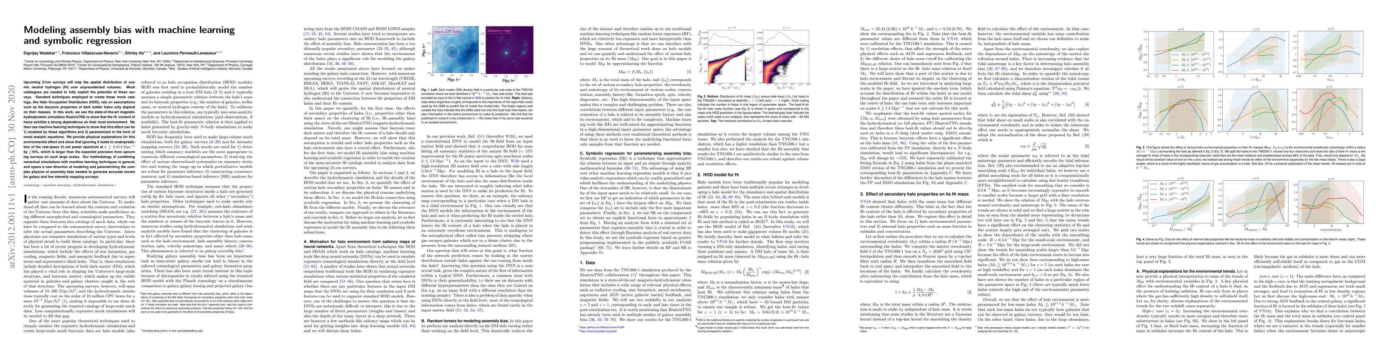 Thumbnail for Modeling assembly bias with machine learning and symbolic regression