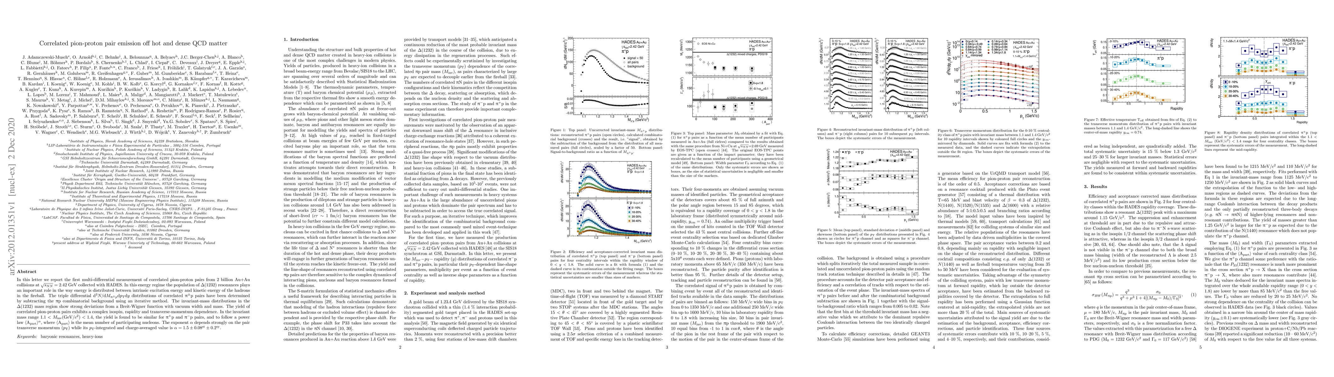 Thumbnail for Correlated pion-proton pair emission off hot and dense QCD matter