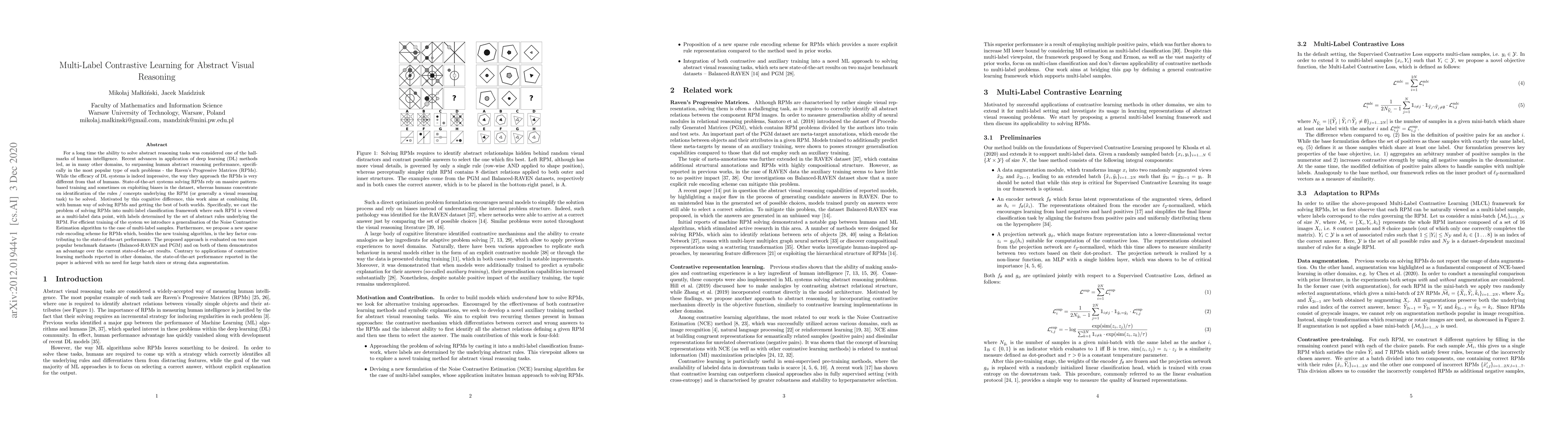 Thumbnail for Multi-Label Contrastive Learning for Abstract Visual Reasoning