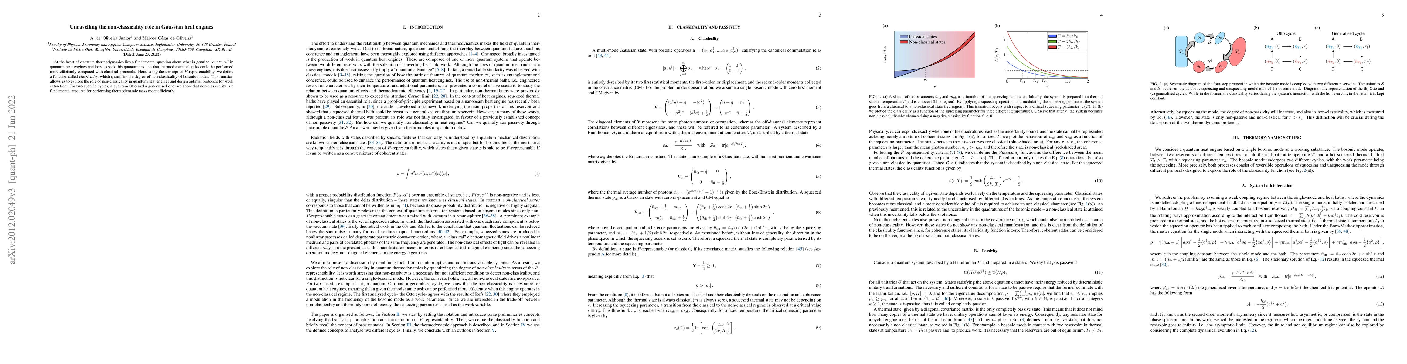 Thumbnail for Unravelling the non-classicality role in Gaussian heat engines