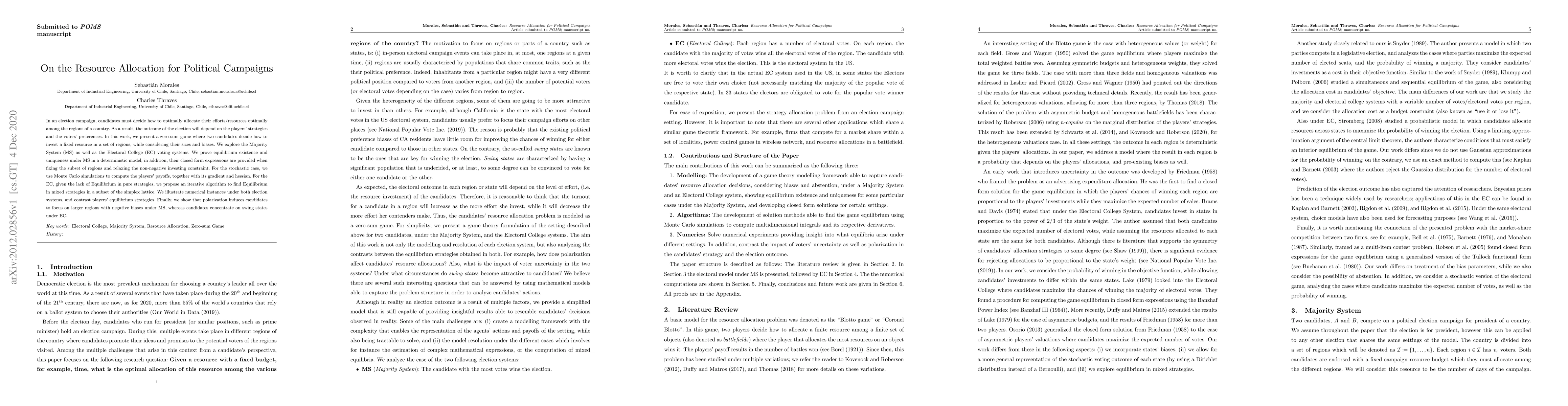 Thumbnail for On the Resource Allocation for Political Campaigns