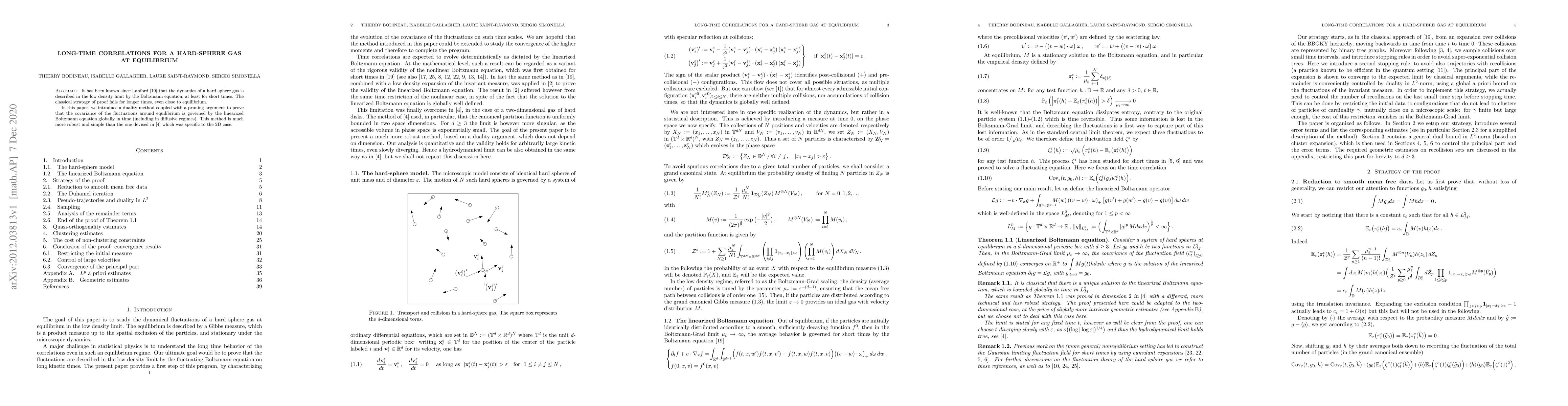 Thumbnail for Long-time correlations for a hard-sphere gas at equilibrium
