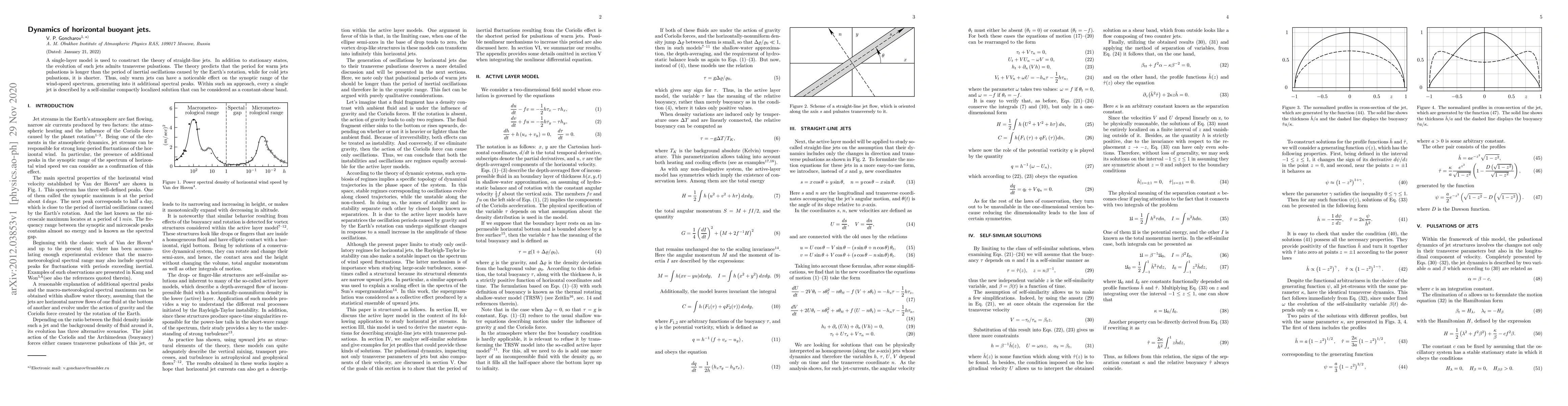 Thumbnail for Dynamics of horizontal buoyant jets