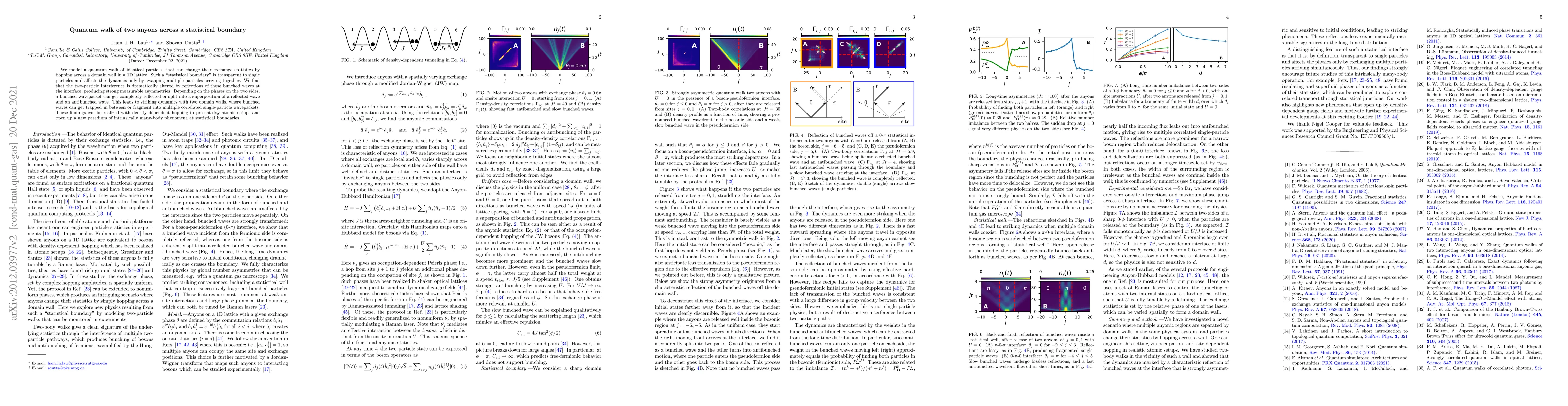 Thumbnail for Quantum walk of two anyons across a statistical boundary