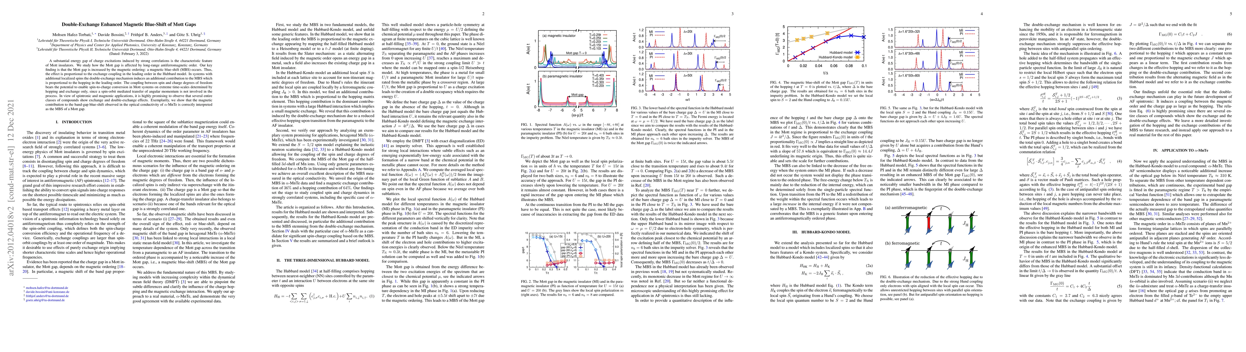 Thumbnail for Double-Exchange Enhanced Magnetic Blue-Shift of Mott Gaps