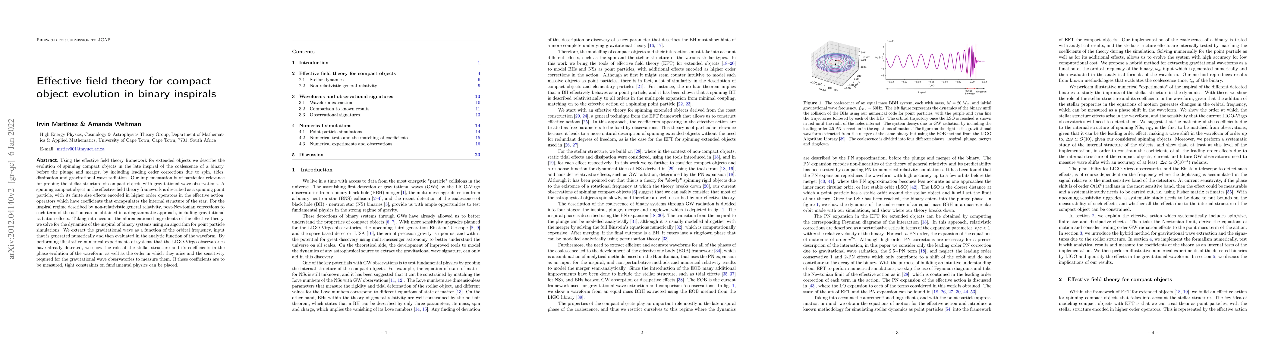 Thumbnail for Effective field theory for compact object evolution in binary inspirals