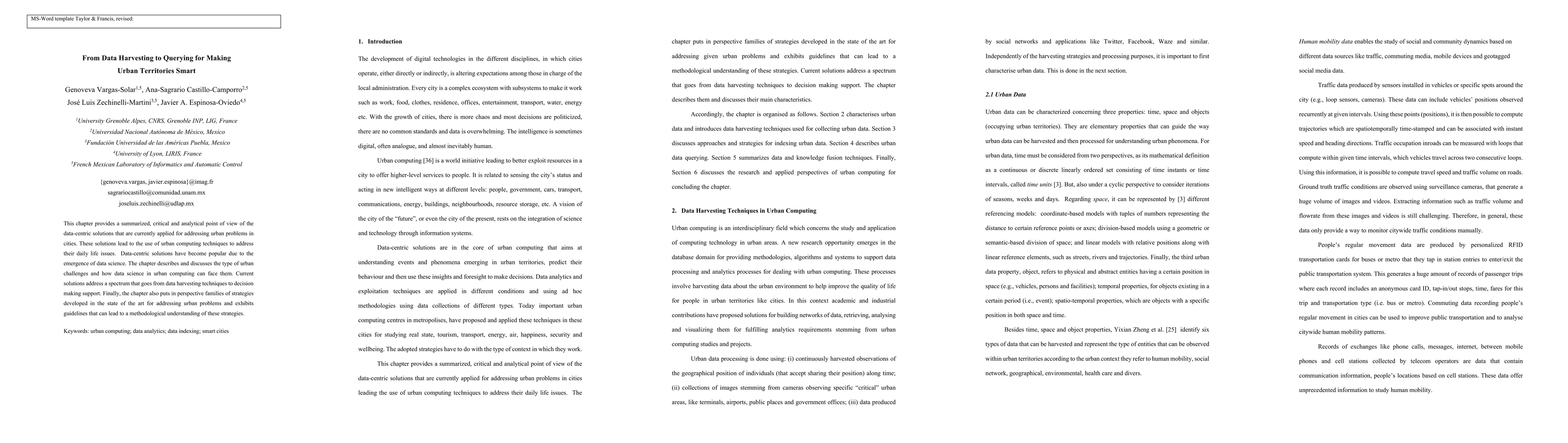 Thumbnail for From Data Harvesting to Querying for Making Urban Territories Smart