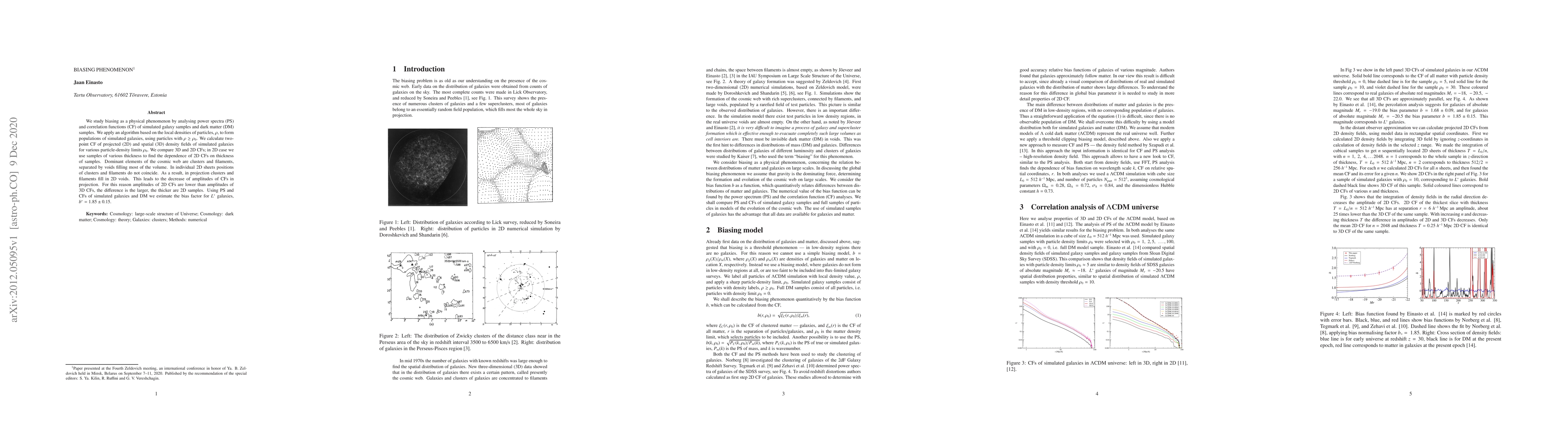 Thumbnail for Biasing phenomenon