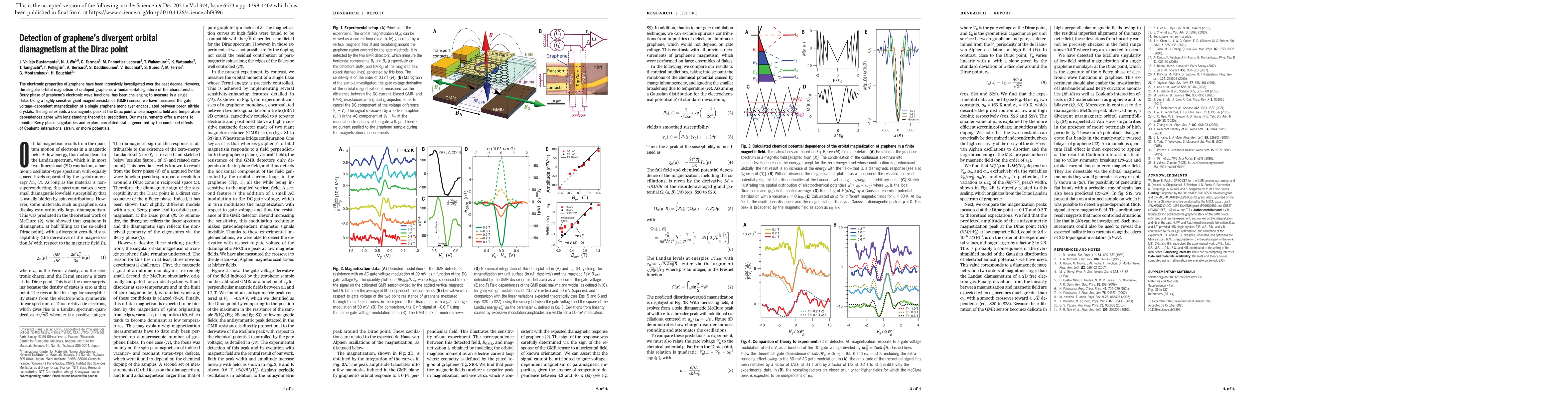 Thumbnail for Detection of graphene's divergent orbital diamagnetism at the Dirac
  point
