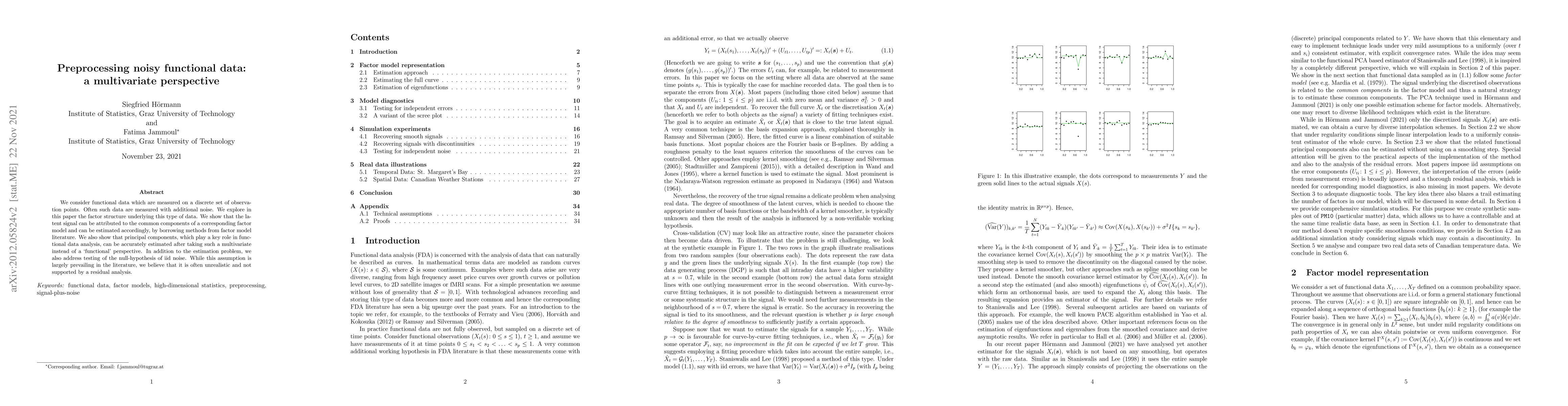 Thumbnail for Preprocessing noisy functional data: a multivariate perspective