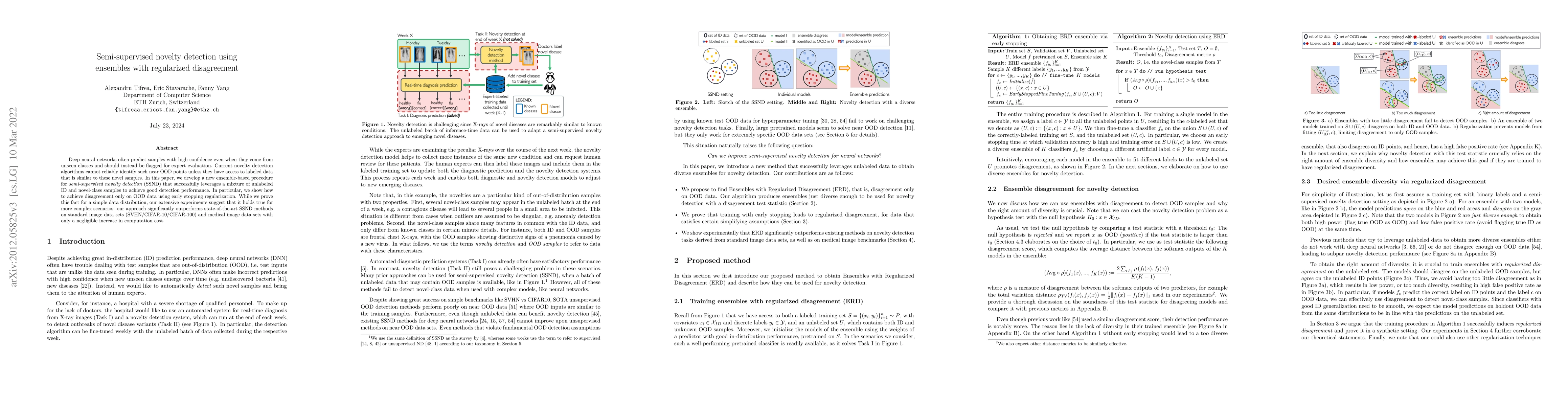 Thumbnail for Semi-supervised novelty detection using ensembles with regularized
  disagreement