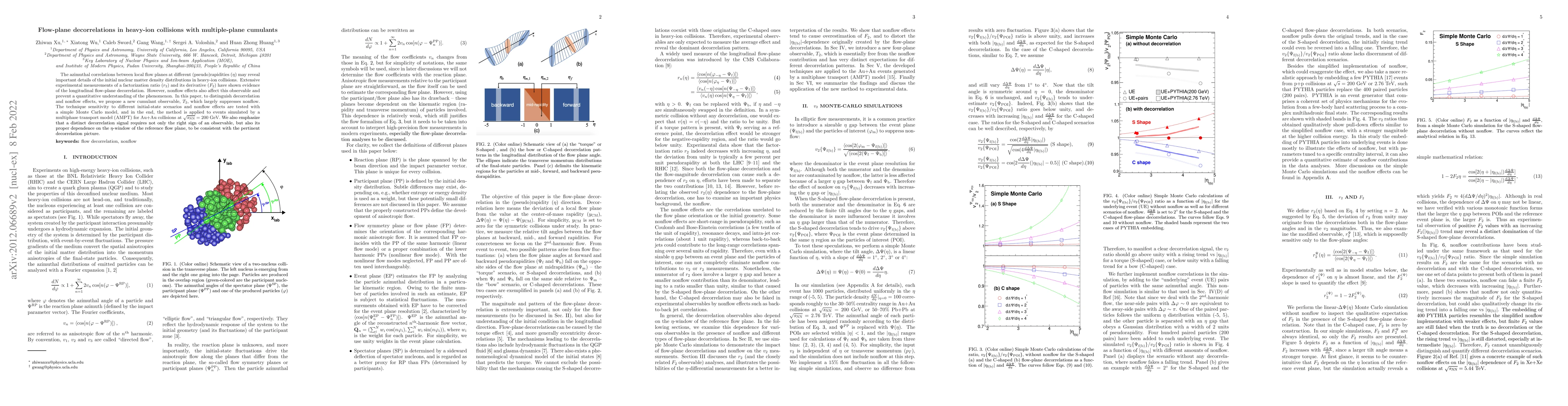 Thumbnail for Flow-plane decorrelations in heavy-ion collisions with multiple-plane
  cumulants