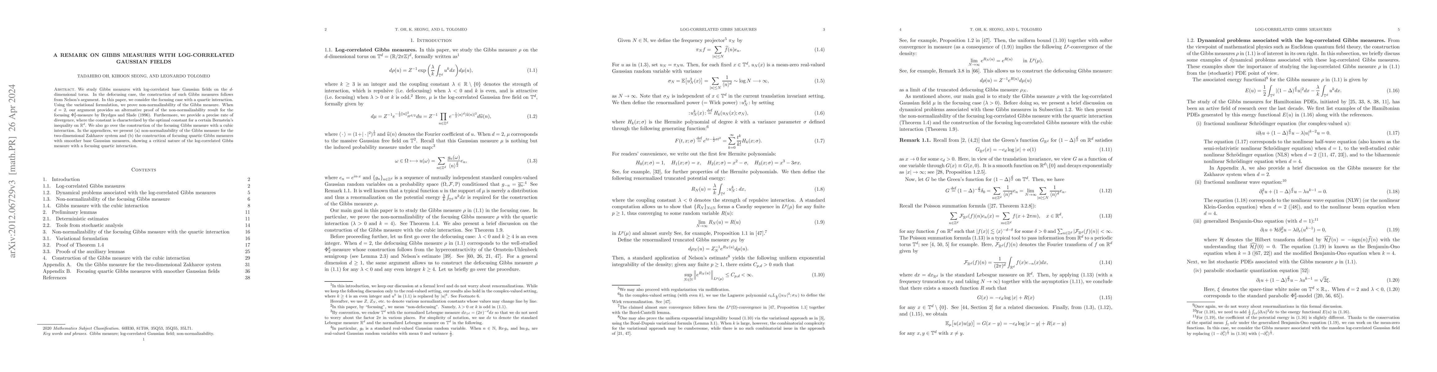 Thumbnail for A remark on Gibbs measures with log-correlated Gaussian fields