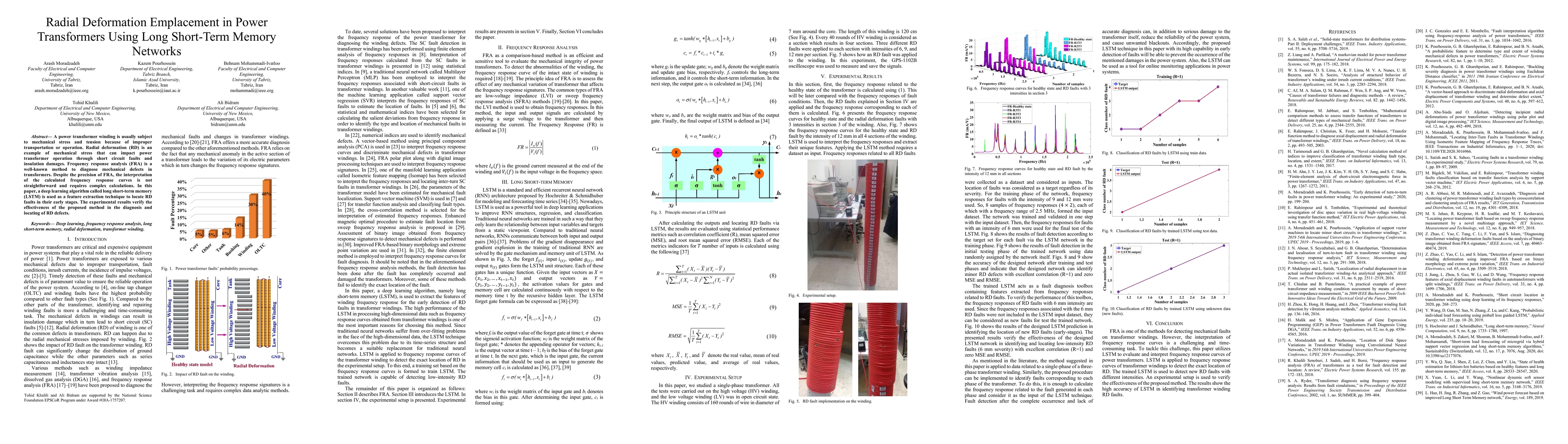 Thumbnail for Radial Deformation Emplacement in Power Transformers Using Long
  Short-Term Memory Networks
