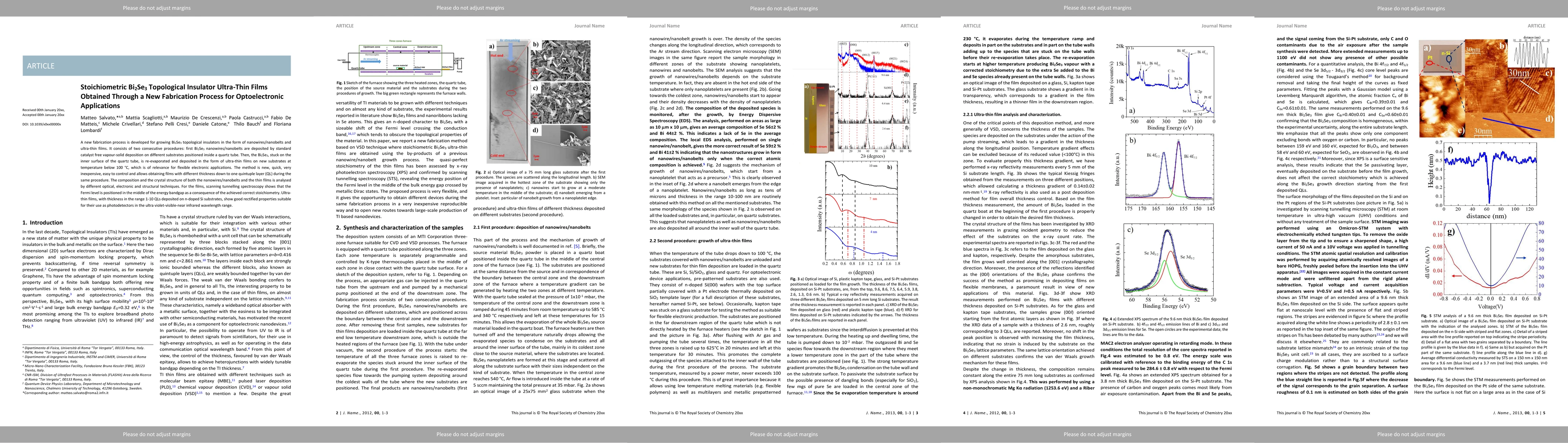 Thumbnail for Stoichiometric Bi2Se3 Topological Insulator Ultra-Thin Films Obtained
  Through a New Fabrication Process for Optoelectronic Applications