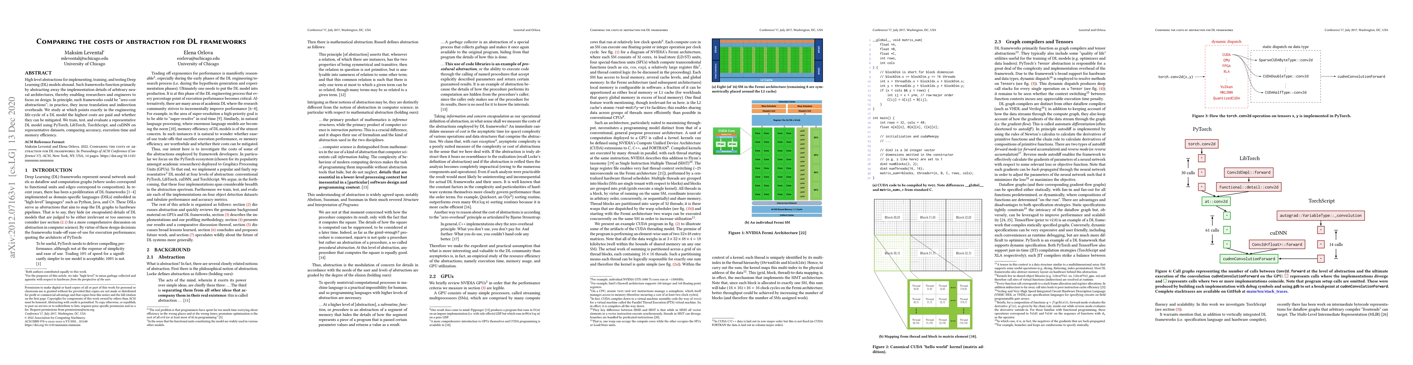 Thumbnail for Comparing the costs of abstraction for DL frameworks