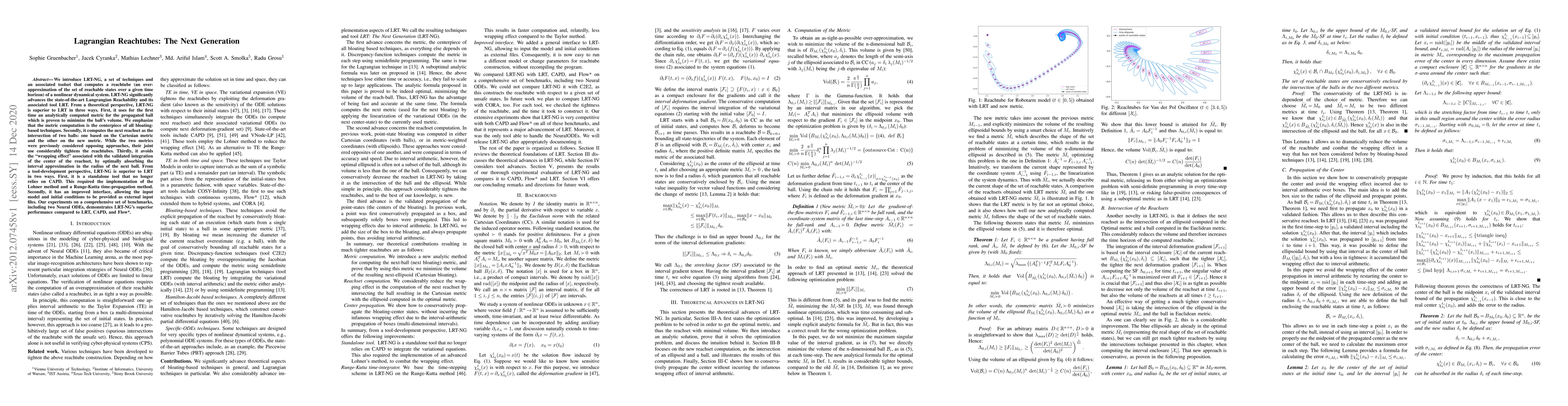 Thumbnail for Lagrangian Reachtubes: The Next Generation