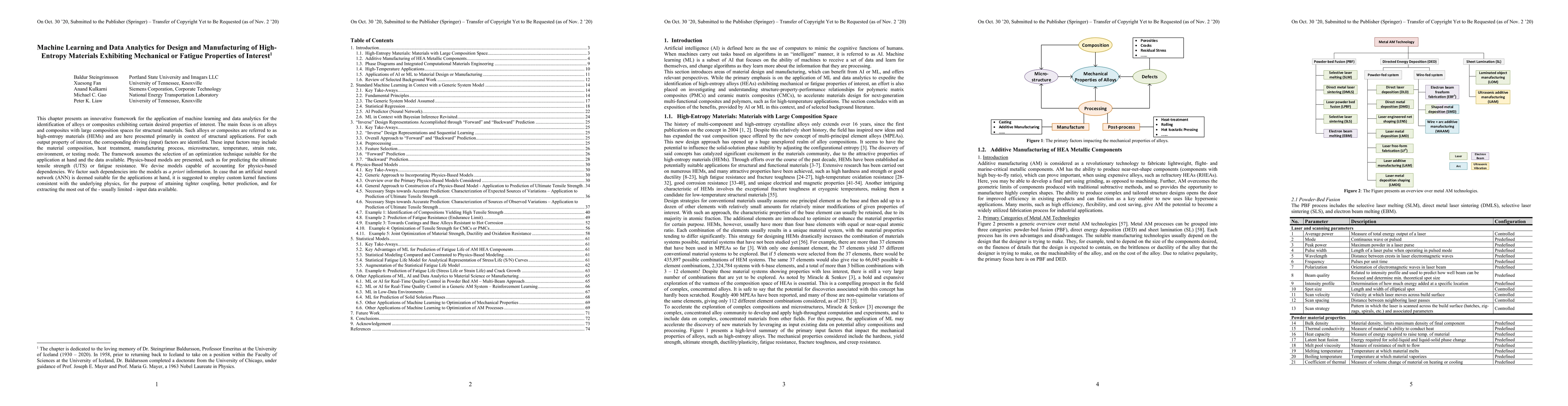 Thumbnail for Machine Learning and Data Analytics for Design and Manufacturing of
  High-Entropy Materials Exhibiting Mechanical or Fatigue Properties of
  Interest