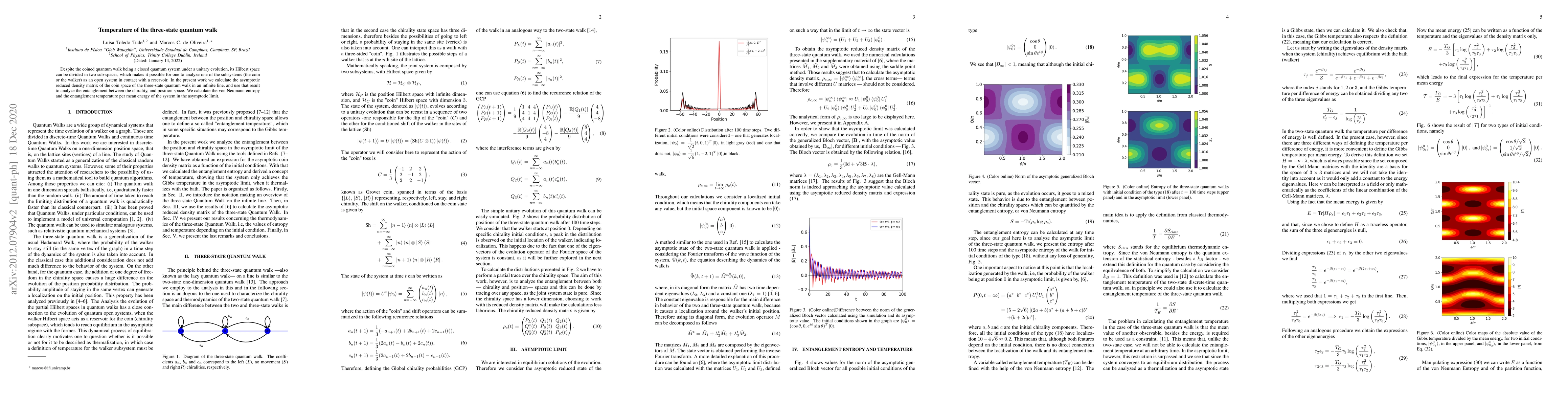 Thumbnail for Temperature of the three-state quantum walk