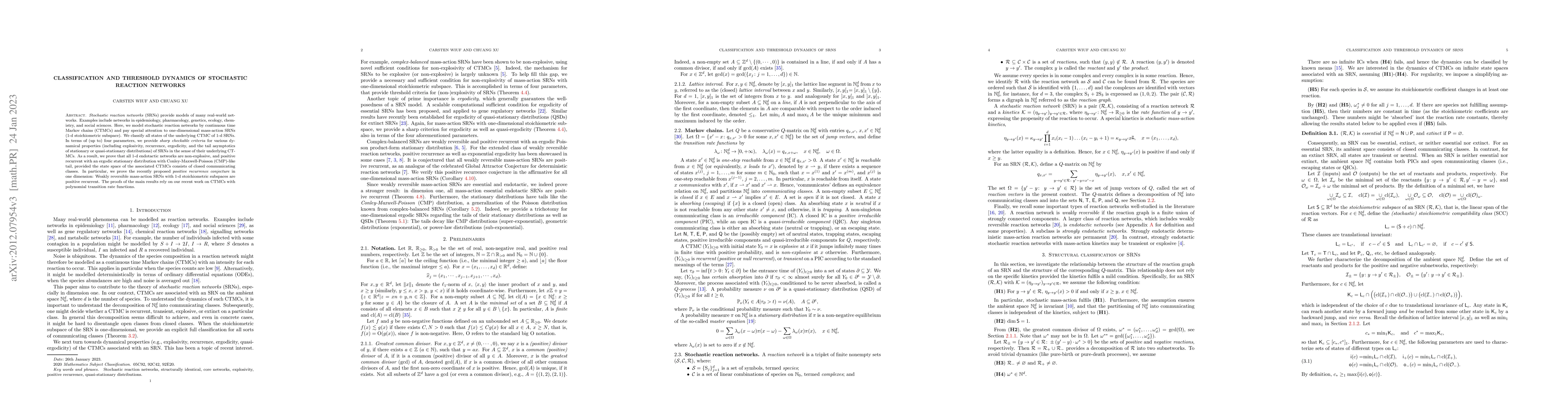 Thumbnail for Classification and threshold dynamics of stochastic reaction networks