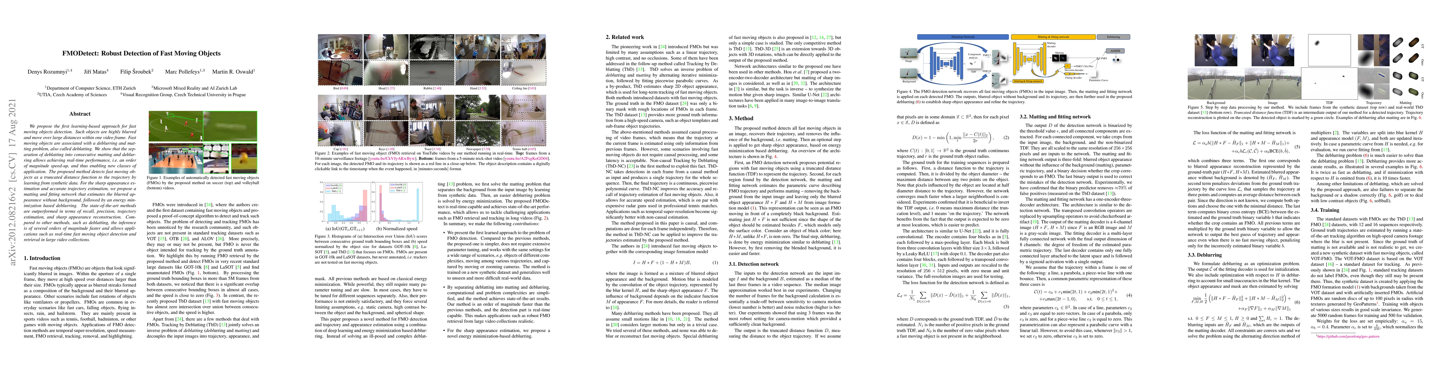 Thumbnail for FMODetect: Robust Detection of Fast Moving Objects