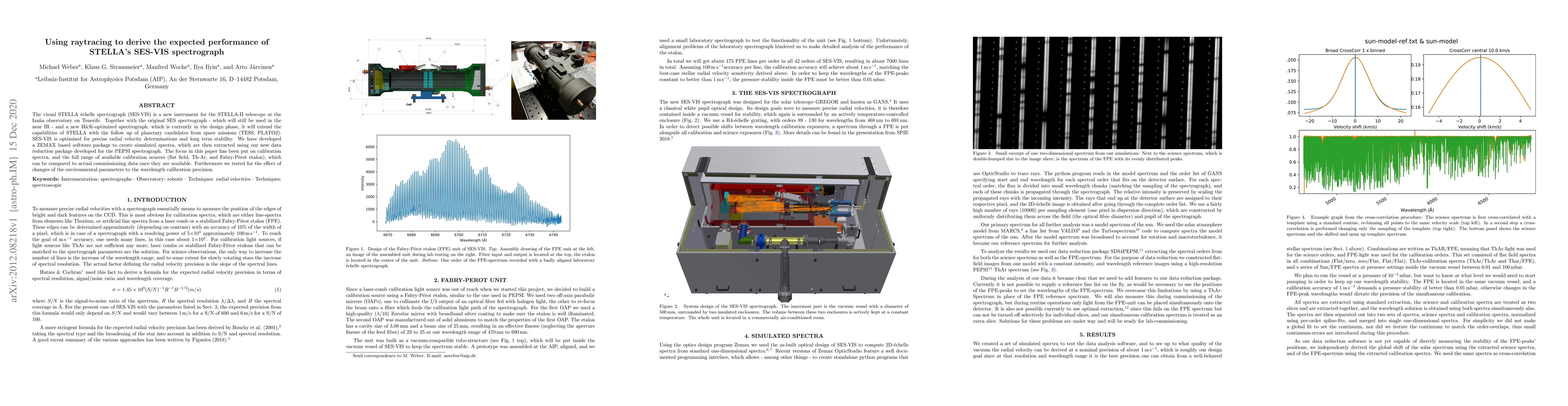 Thumbnail for Using raytracing to derive the expected performance of STELLA's SES-VIS
  spectrograph