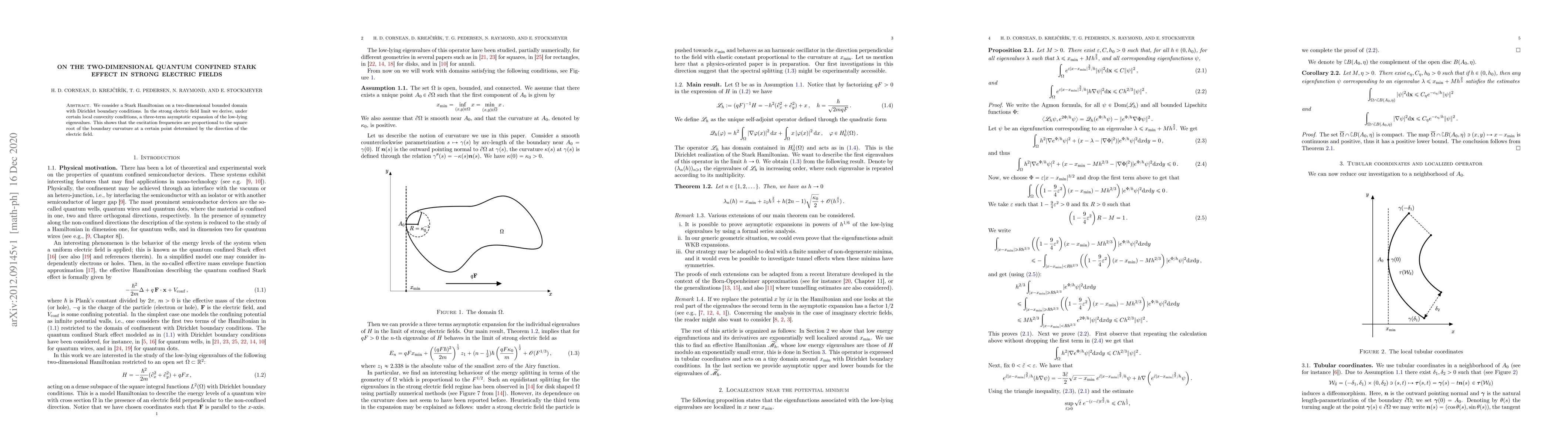 Thumbnail for On the two-dimensional quantum confined Stark effect in strong electric
  fields