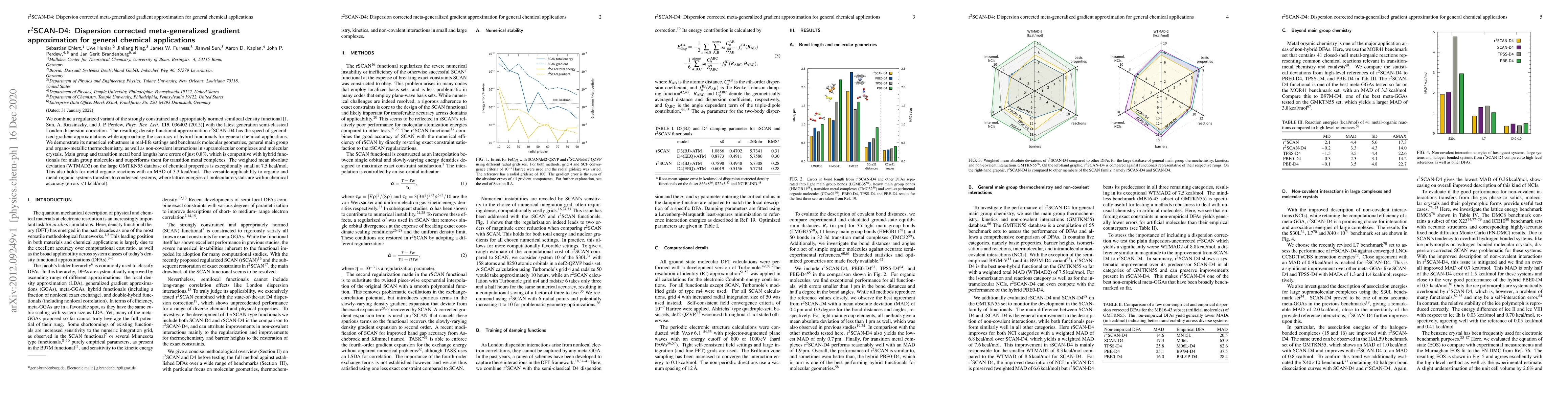 Thumbnail for r2SCAN-D4: Dispersion corrected meta-generalized gradient approximation
  for general chemical applications