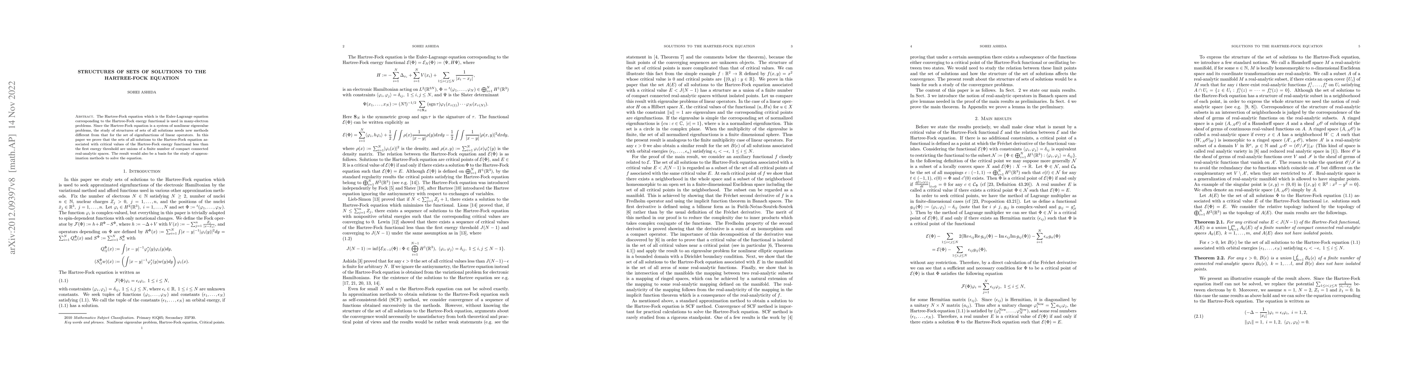 Thumbnail for Structures of sets of solutions to the Hartree-Fock equation