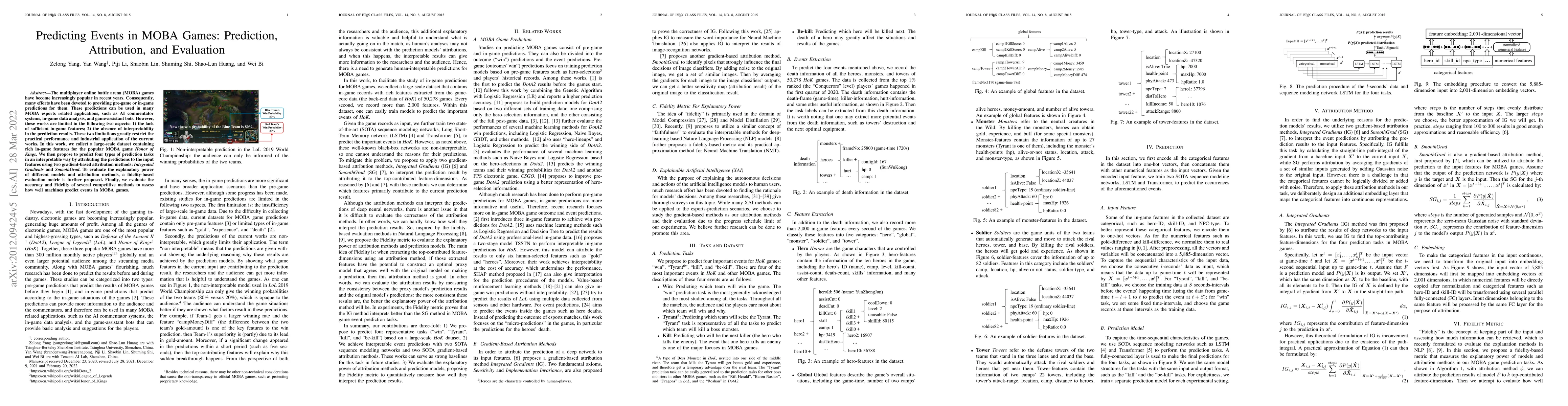 Thumbnail for Predicting Events in MOBA Games: Prediction, Attribution, and Evaluation