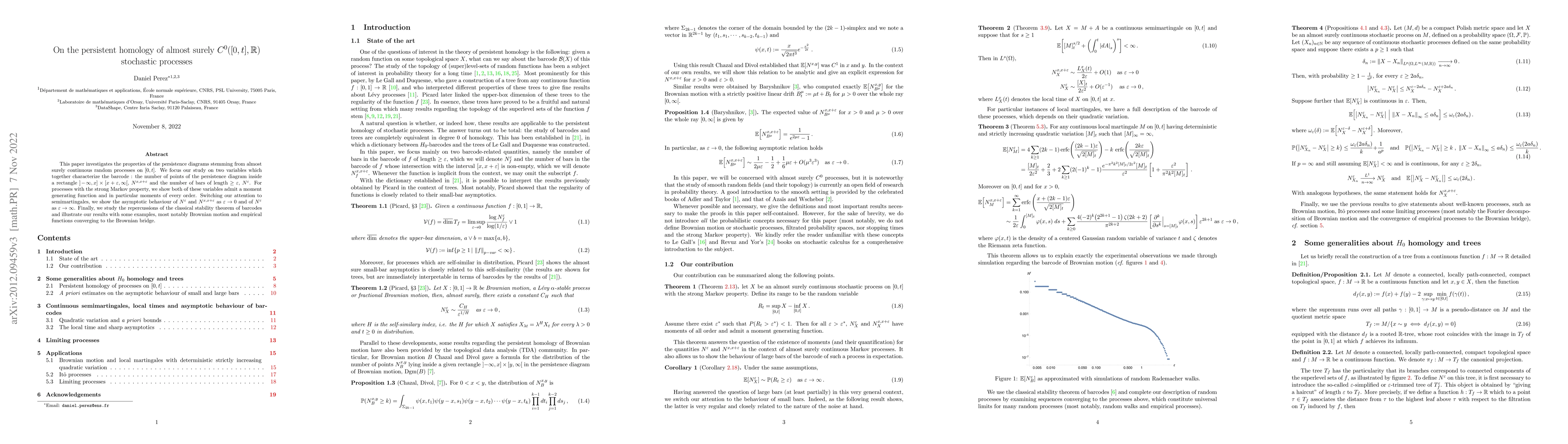 Thumbnail for On the persistent homology of almost surely $C^0$ stochastic processes