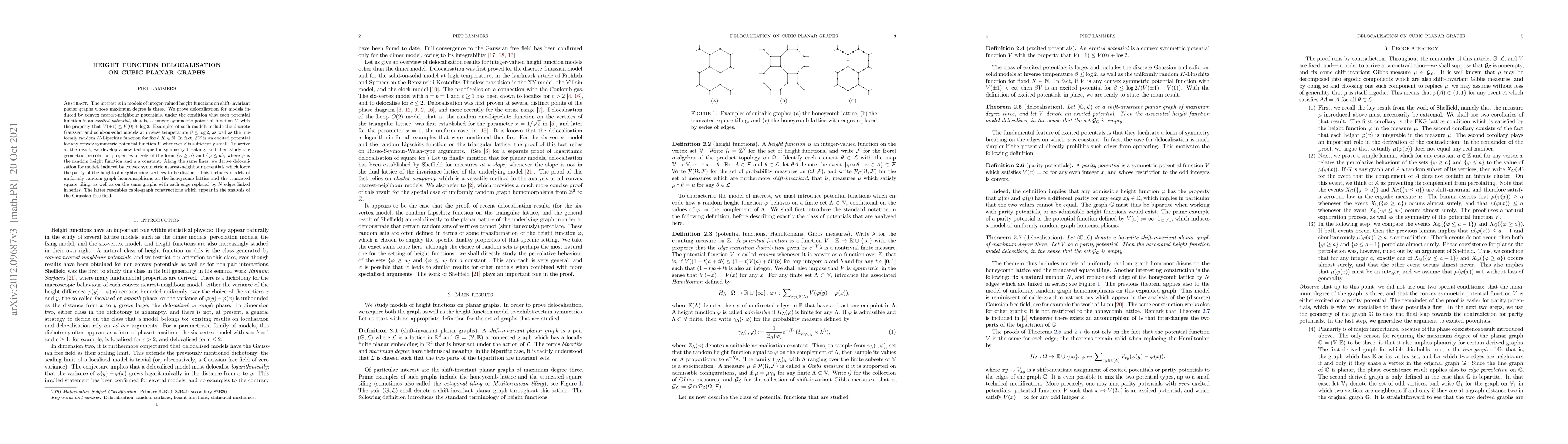 Thumbnail for Height function delocalisation on cubic planar graphs