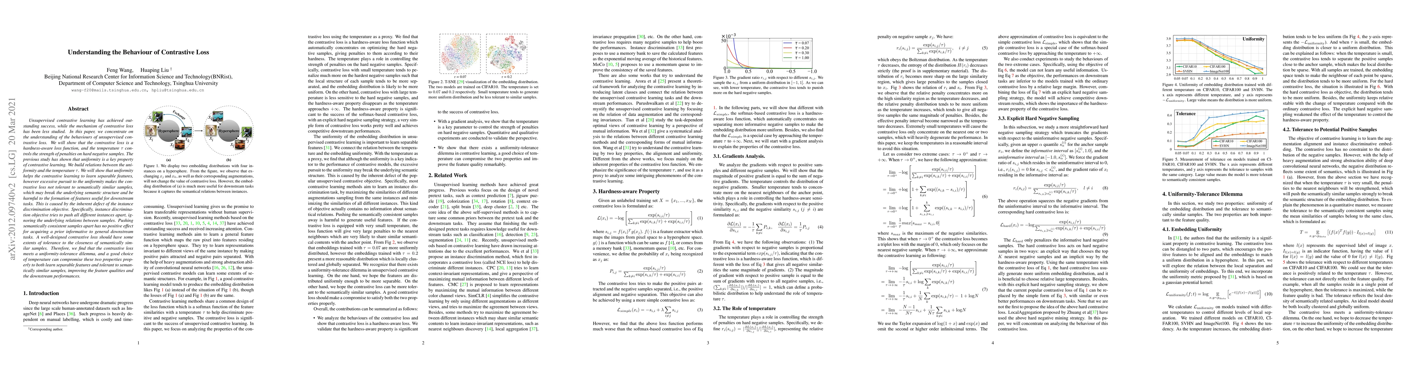 Thumbnail for Understanding the Behaviour of Contrastive Loss