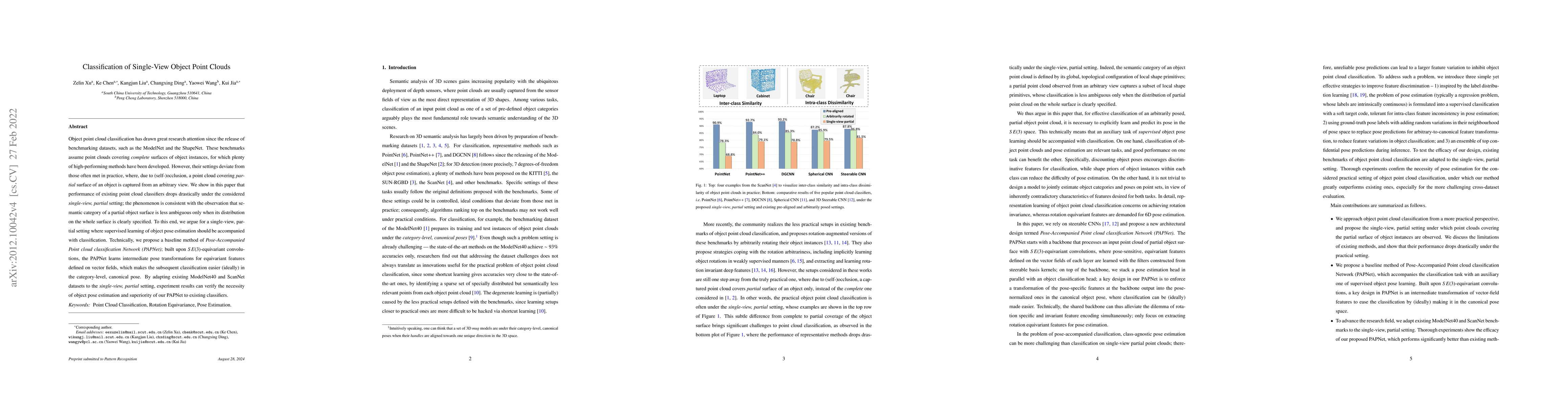 Thumbnail for Classification of Single-View Object Point Clouds