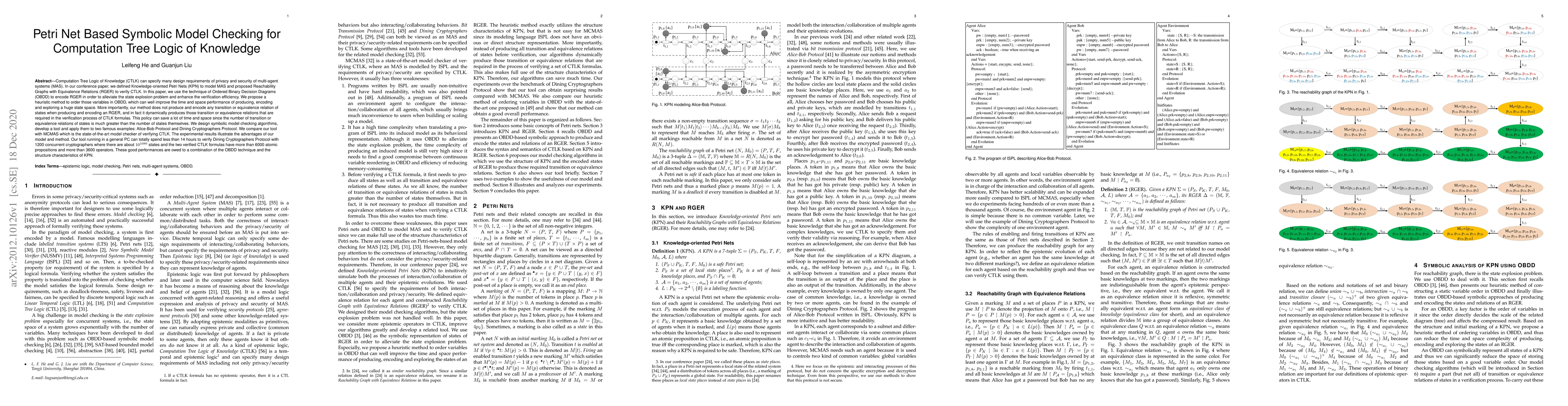 Thumbnail for Petri Net Based Symbolic Model Checking for Computation Tree Logic of
  Knowledge