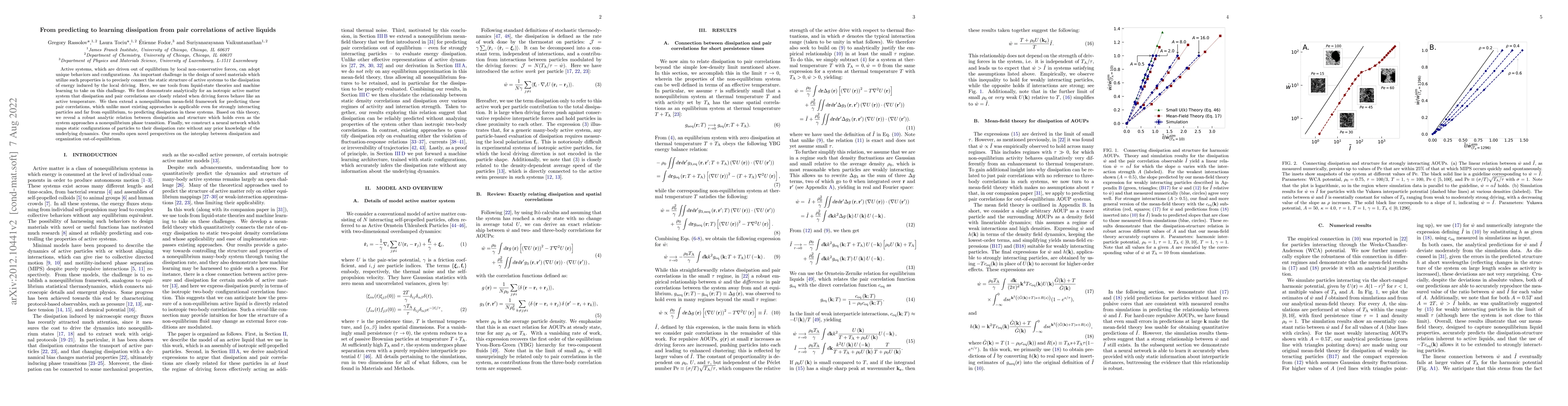 Thumbnail for From predicting to learning dissipation from pair correlations of active
  liquids