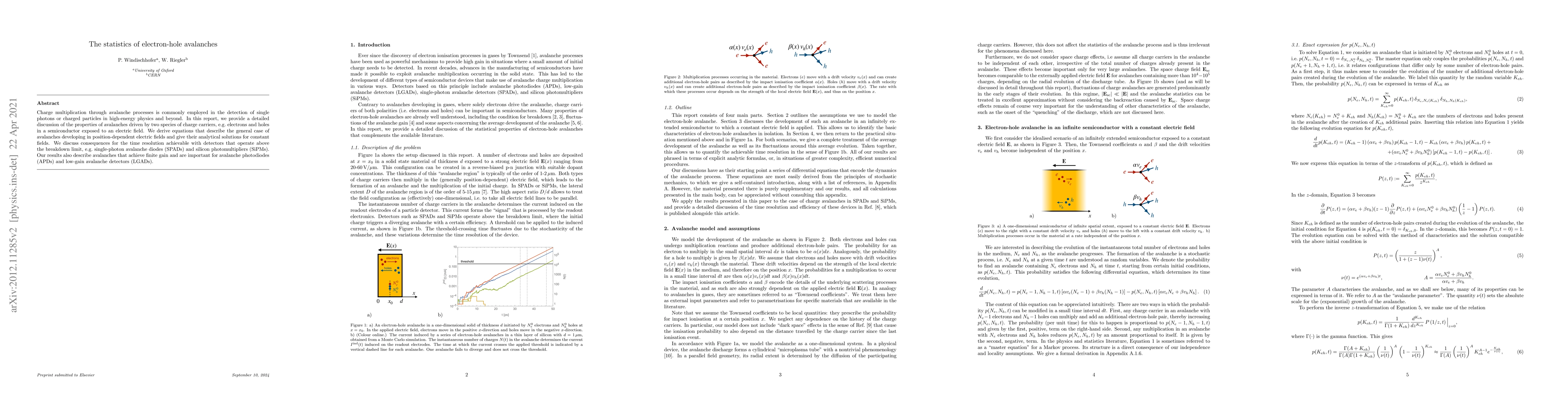 Thumbnail for The statistics of electron-hole avalanches