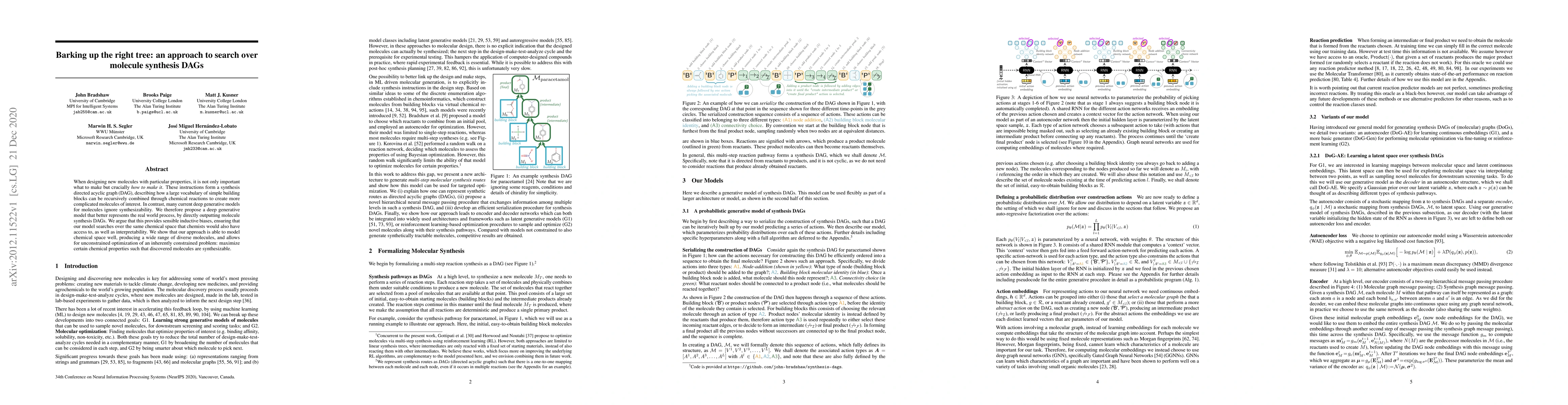 Thumbnail for Barking up the right tree: an approach to search over molecule synthesis
  DAGs