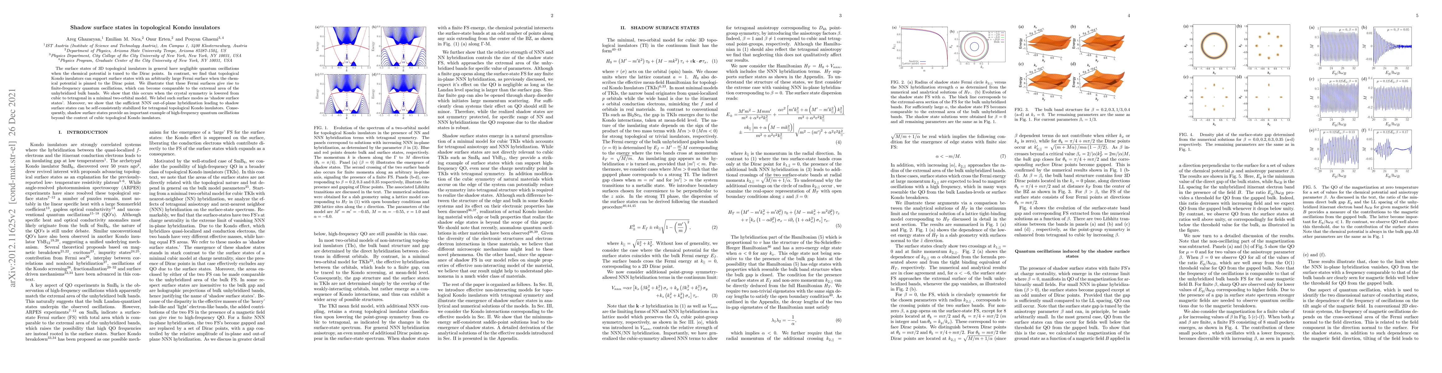 Thumbnail for Shadow surface states in topological Kondo insulators