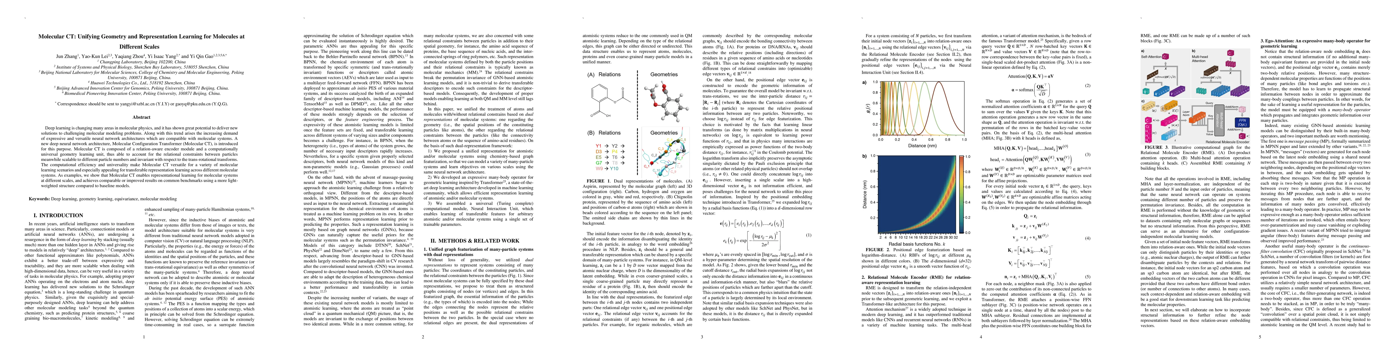 Thumbnail for Molecular CT: Unifying Geometry and Representation Learning for
  Molecules at Different Scales