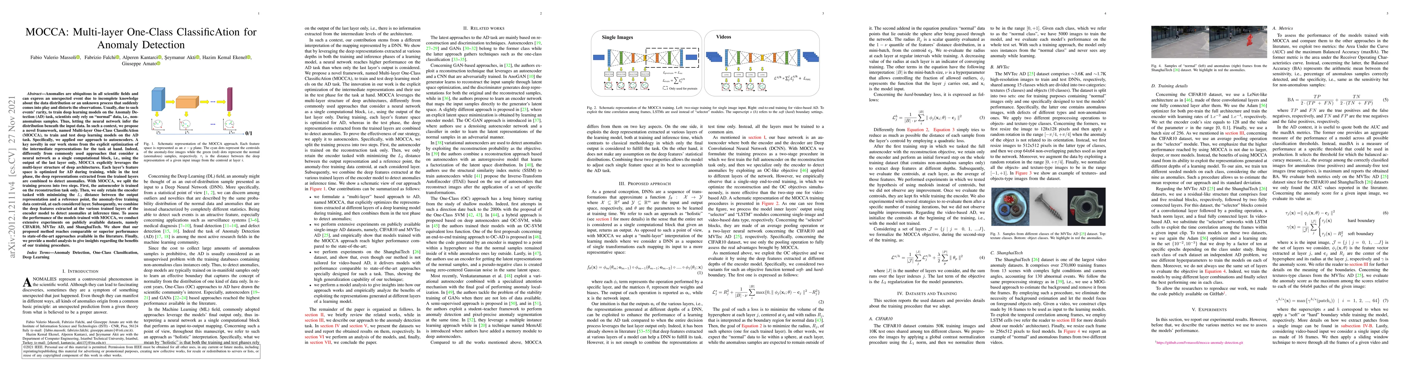 Thumbnail for MOCCA: Multi-Layer One-Class ClassificAtion for Anomaly Detection
